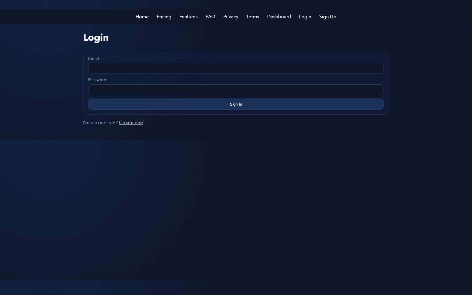 PrimaryAI dashboard overview